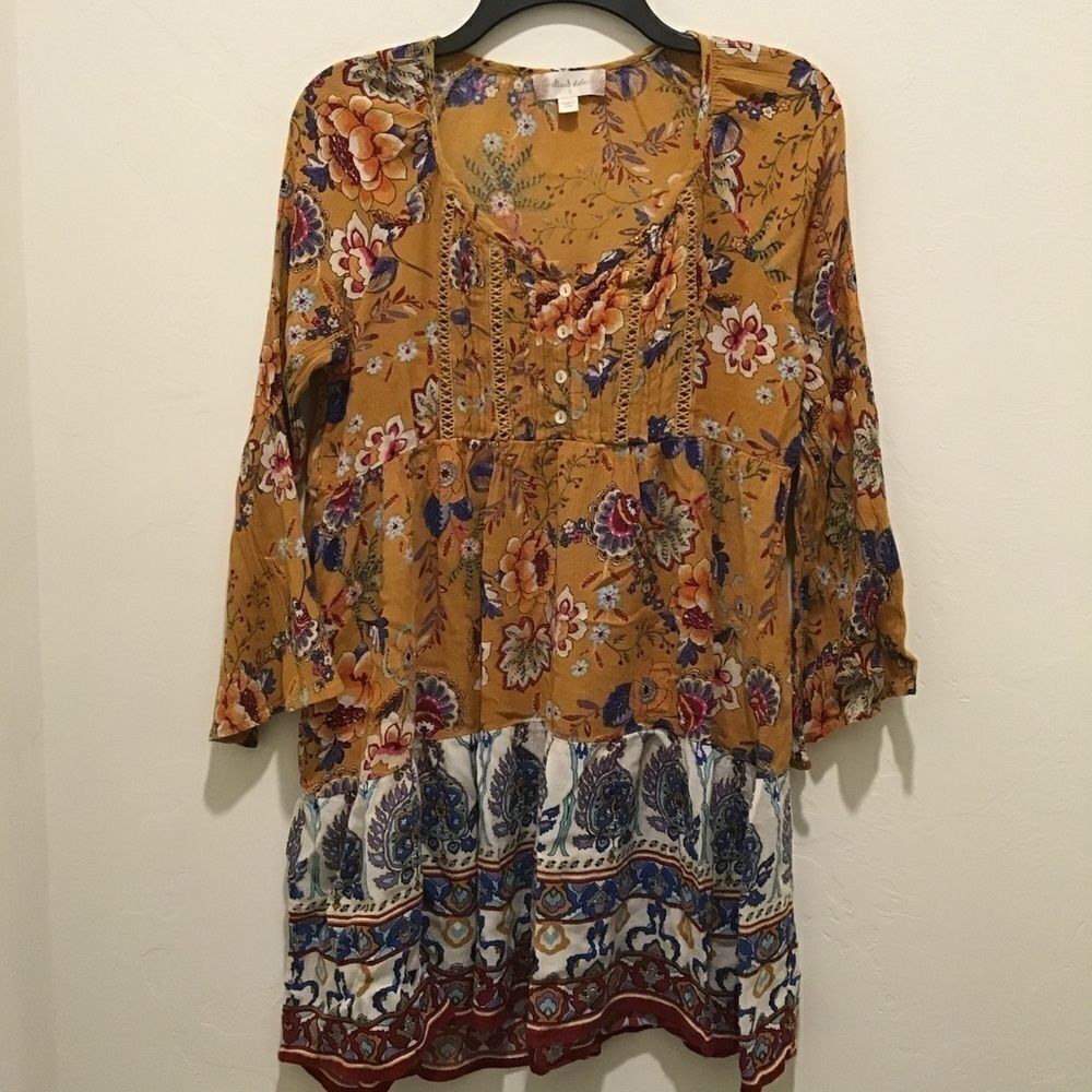 Altar’d state boho chic dress, small, LNC